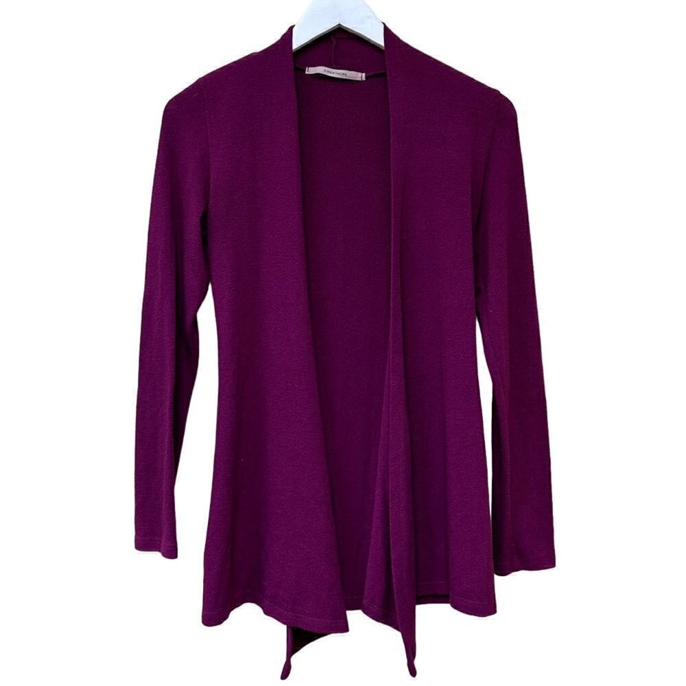 41 Hawthorn Purple Cardigan Sweater